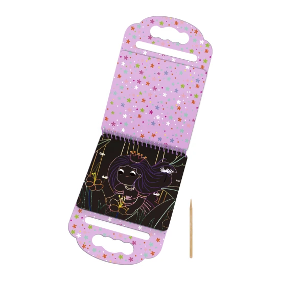 Vyškrabávací blok Rozprávky Kreatívna sada Tookyland