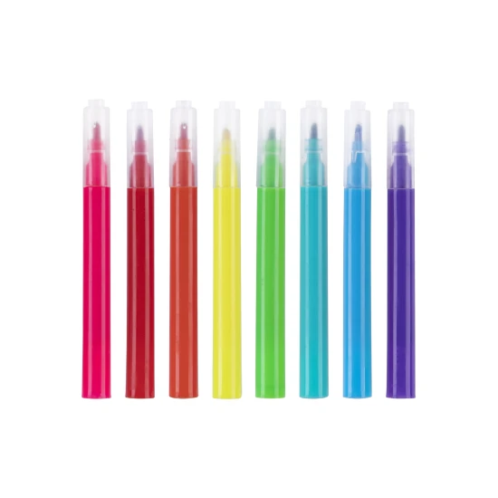 Zamatové omaľovánky Zvieratká 8 fixky Kreatívna sada Tookyland