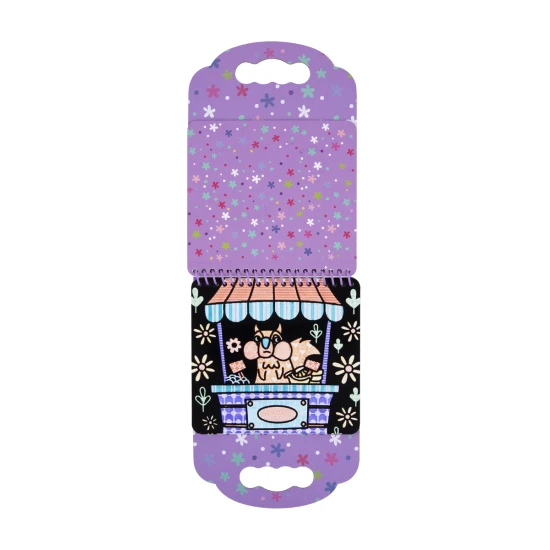 Zamatové omaľovánky Zvieratká 8 fixky Kreatívna sada Tookyland