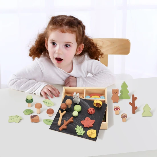 Drevený hrací set Les Tooky Toy