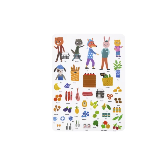 Detské nálepky kreatívna sada obchod