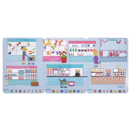 Detské nálepky kreatívna sada obchod