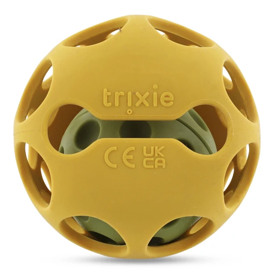 Silikónová senzorická hrkálka Lev – Trixie 03-170
