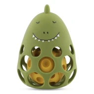 Silikónová senzorická hrkálka Dinosaurus
