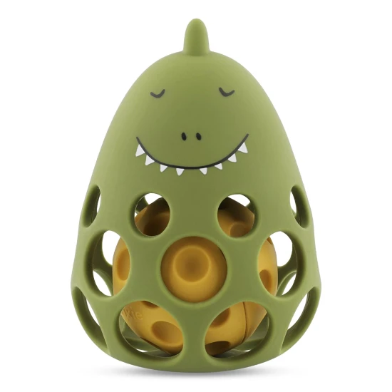 Silikónová senzorická hrkálka Dinosaurus – Trixie 03-172