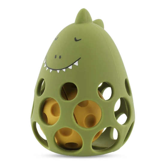 Silikónová senzorická hrkálka Dinosaurus – Trixie 03-172