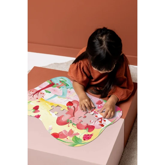 Tvarové puzzle Motýľ 35 dielikov – Trixie 35-153