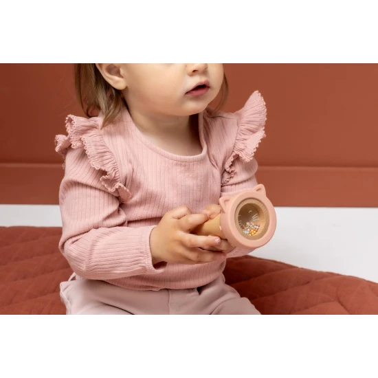 Drevená baterka so silikónom Mačka Drevená baterka so silikónom Mačka – Trixie 36-352