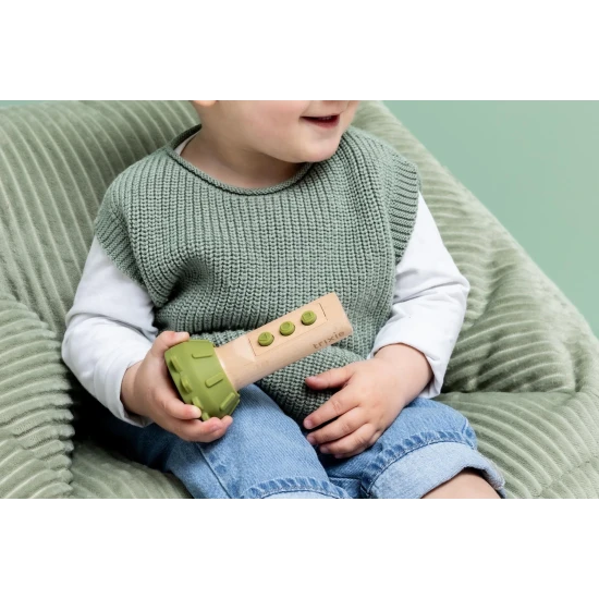 Drevená baterka so silikónom Dinosaurus Drevená baterka so silikónom Dinosaurus – Trixie 36-353