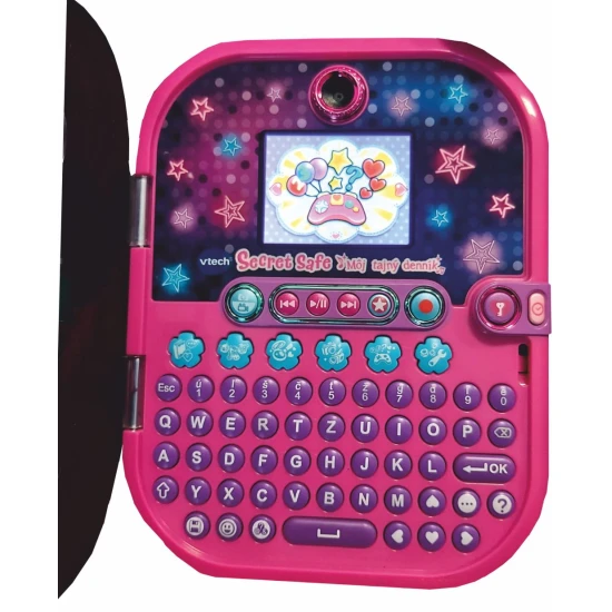 Kidi Secret Safe Môj tajný denník čierný – Vtech ME 80163677