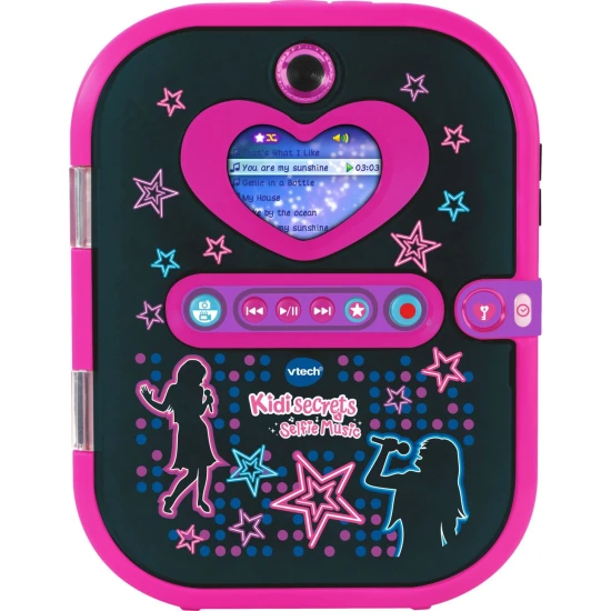 Kidi Secret Safe Môj tajný denník čierný – Vtech ME 80163677