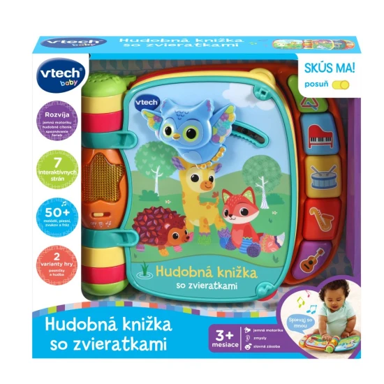 Hudobná knižka so zvieratkami – Vtech ME 80166771