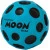 Hyperskákacia loptička Moon Ball blue