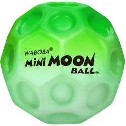 Hyperskákacia loptička Moon Ball green