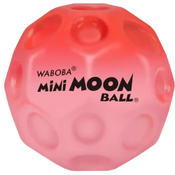 Hyperskákacia loptička Moon Ball red