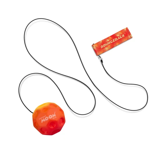 Hyperskákavá loptička na lanku Gradient Bounceback oranžová - Waboba 334C04-A-2