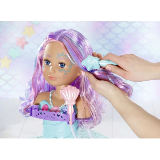 Staršia sestrička BABY born Česacia hlava Morská víla Zapf Creation 12830550