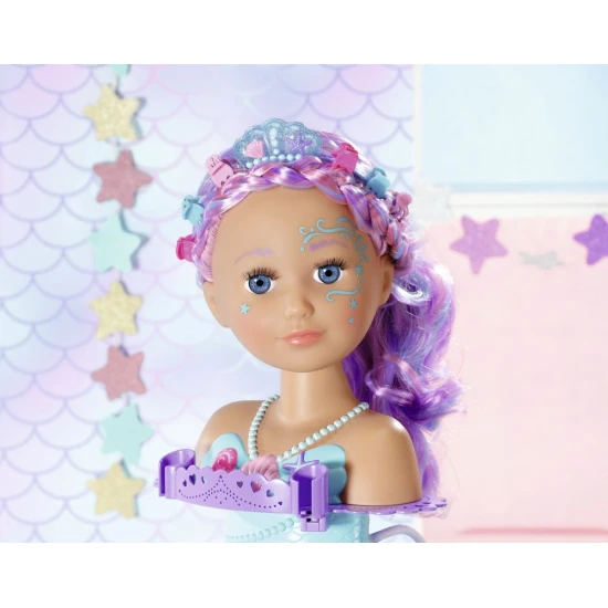 Staršia sestrička BABY born Česacia hlava Morská víla Zapf Creation 12830550