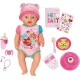BABY born Emma 43 cm – interaktívna bábika s tanierikom, cumlíkom a nočníkom