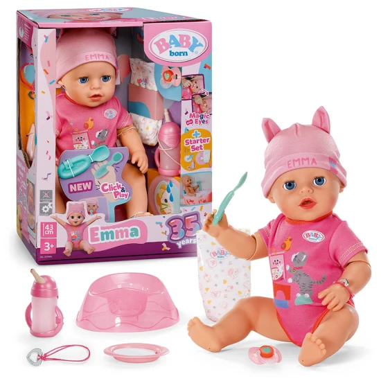 BABY born Emma s kúzelnou rukou 43 cm Zapf Creation 12839966