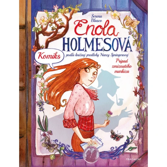 Enola v komikse! Mladšia sestra Sherlocka Holmesa je rovnakým postrachom všetkých zločincov!