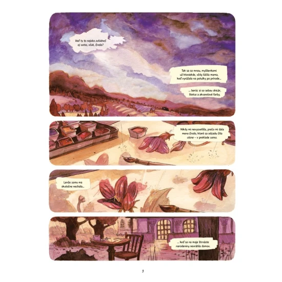Enola v komikse! Mladšia sestra Sherlocka Holmesa je rovnakým postrachom všetkých zločincov!
