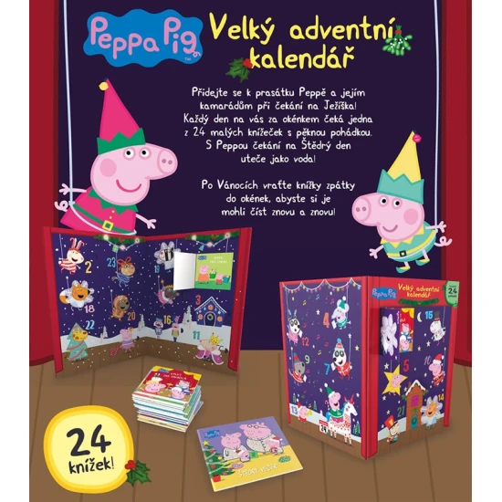 Peppa Pig - Velký adventní kalendář