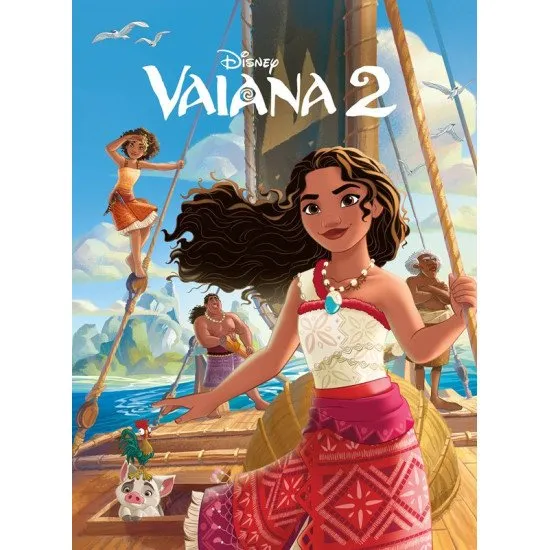 V tomto rodinnom animovanom filme sa vracia moreplavkyňa Vaiana a poloboh Maui, aby podnikli dlhú a nebezpečnú cestu.
