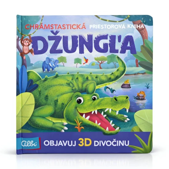 Albi Priestorová 3D kniha Džungľa – model AB-29104