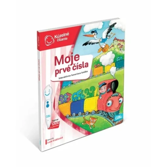 Kniha Moje prvé čísla naučí malé deti počítať a pritom si užiť veľa zábavy.