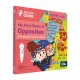 Učenie angličtiny hravo s knižkou My First Book of Opposites