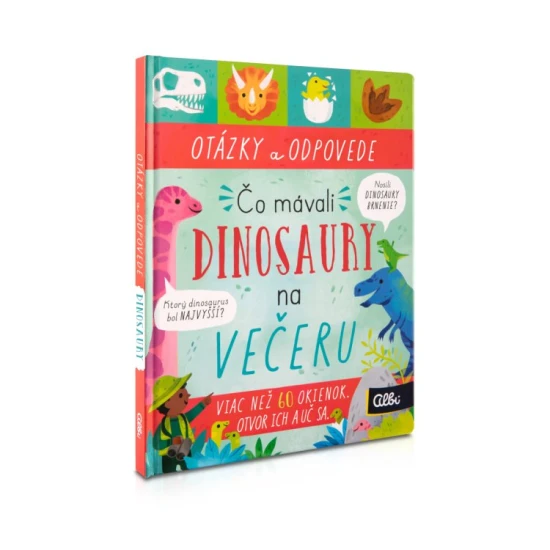 Albi Čo mávali dinosaury na večeru? – model AB-54679