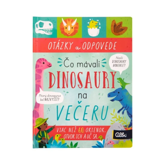Albi Čo mávali dinosaury na večeru? – model AB-54679