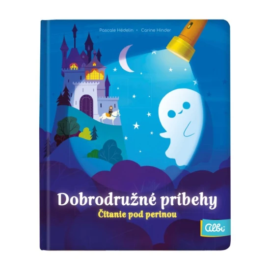 Albi Detská kniha s baterkou Dobrodružné príbehy – model AB-83671