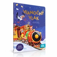 Detská kniha Vianočný vlak