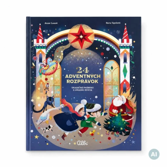 Albi Kniha 24 adventných rozprávok – model AB-84899