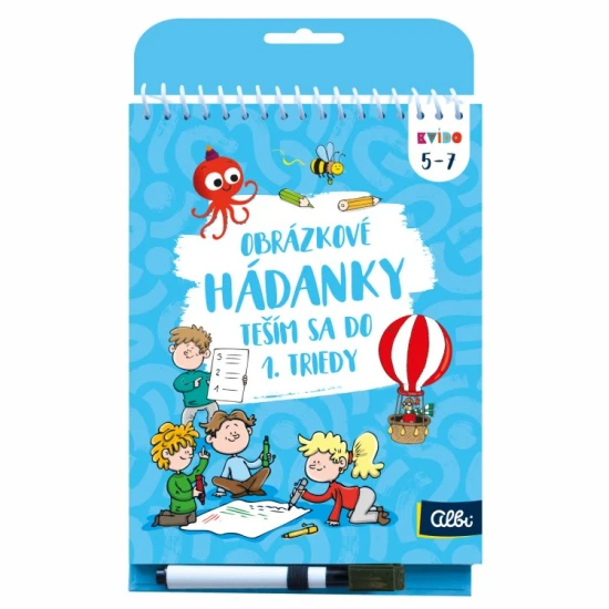 Albi Kvído Obrázkové hádanky Teším sa do 1. triedy – model AB-96265