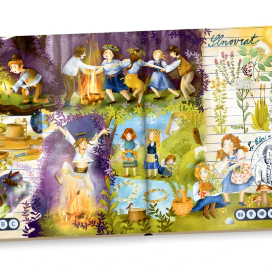 Interaktívna kniha od Albi o slovenských ľudových zvykoch a tradíciách.