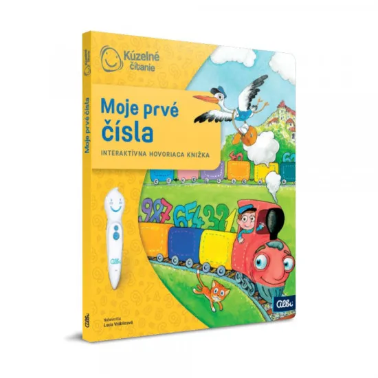 Kniha Moje prvé čísla naučí malé deti počítať a pritom si užiť veľa zábavy.