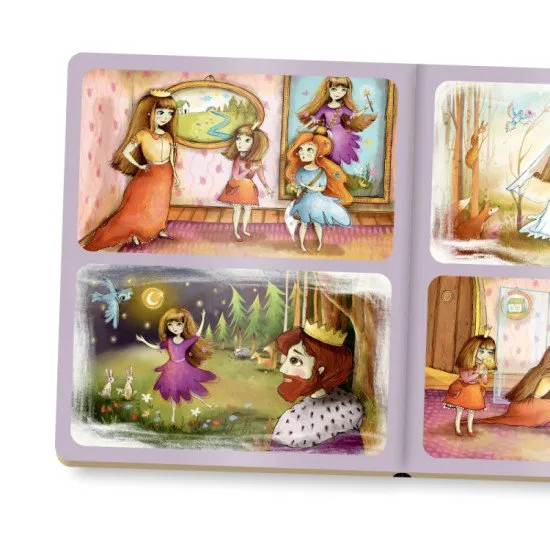 Kúzelné čítanie Víla a princezná, interaktívny príbeh o sile priateľstva od Albi.