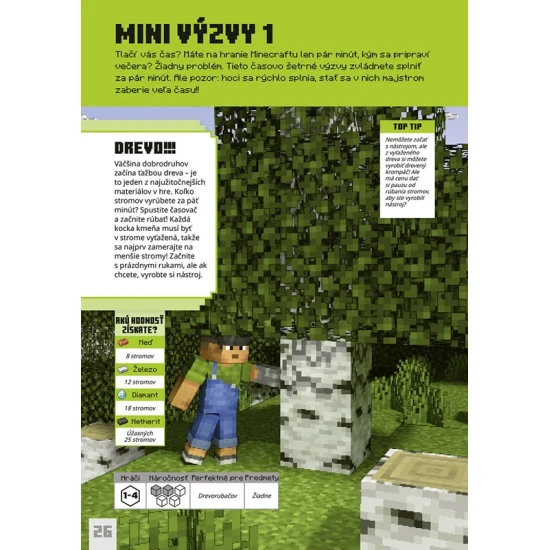 Minecraft – Výzvy na prežitie: Si pripravený čeliť extrémom?