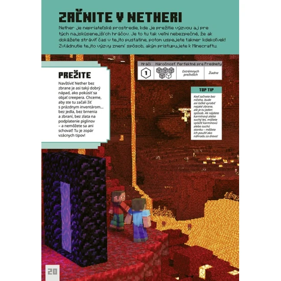 Minecraft – Výzvy na prežitie: Si pripravený čeliť extrémom?
