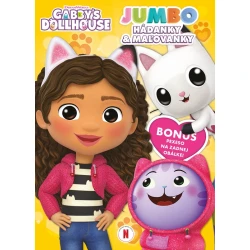 Gabby's Dollhouse JUMBO hádanky a maľovanky
