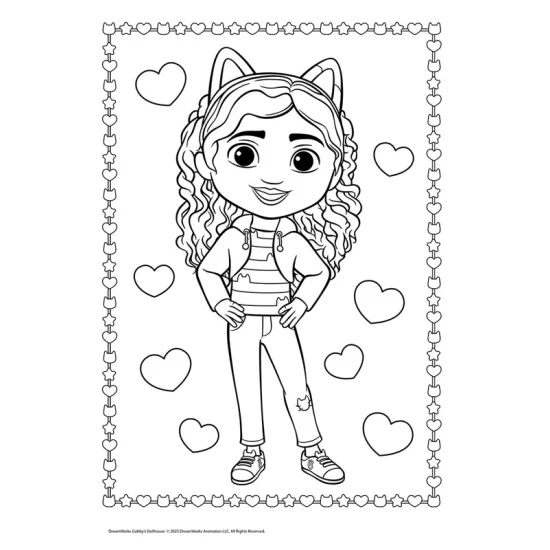 Gabby's Dollhouse: JUMBO zábava plná hádaniek a farieb!