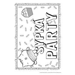 Gabby's Dollhouse JUMBO hádanky a maľovanky