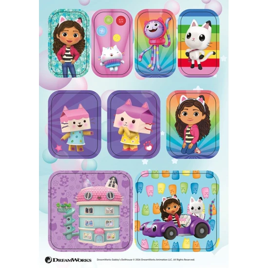 Gabikin kúzelný domček Aktivity so samolepkami