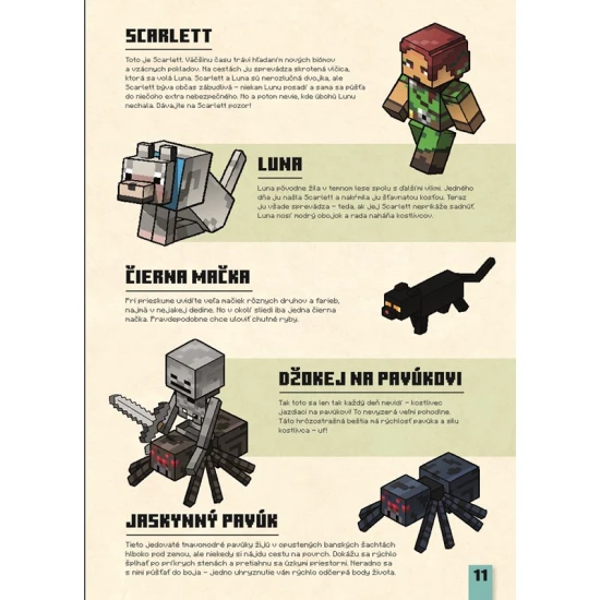 Minecraft Chyťte creepera a ďalších mobov