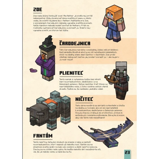 Minecraft Chyťte creepera a ďalších mobov