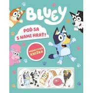 Bluey Magnetická knižka Poď sa s nami hrať