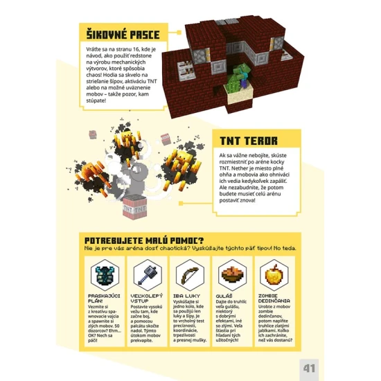 Minecraft Výzvy na prežitie Hrdinská edícia